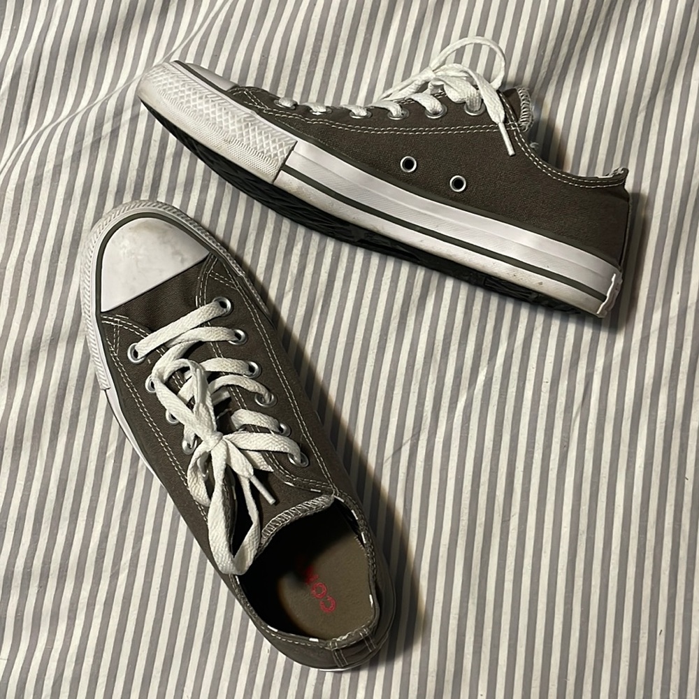 Women’s Gray Converse Sneakers